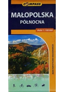 Małopolska Północna mapa turystyczno-krajoznawcza