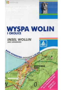 Wyspa Wolin i okolice mapa rowerowa 1:50 000