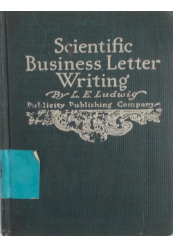 Scientific business letter writing, 1905 r.