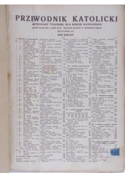 Przewodnik Katolicki, 1935 r.
