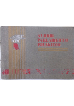 Album parlamentu polskiego, 1930r.