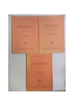 Papers and studies in contrastive linguistics, 3 tomy