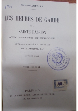Les Heures De Garde, ok 1904 r.