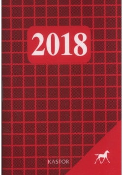Kalendarz 2018 Kastor karton mix kolorów