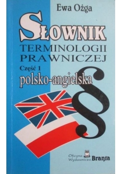 Słownik terminologii prawniczej cz. 1