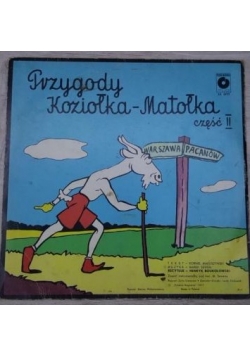 Przygody Koziołka Matołka cz 1 . Płyta winyolowa