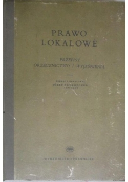 Prawo lokalowe