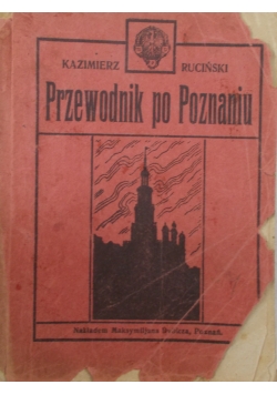 Przewodnik po Poznaniu , 1920 r.