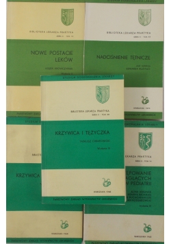 Biblioteka lekarza praktyka, zestaw 5 książek