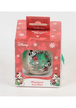 Bombka Led Jesteś Wyjątkowa na licencji Myszki Mickey i Minnie, Disney