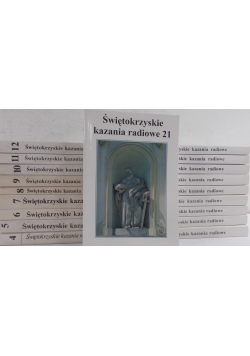 Świętokrzyskie kazania radiowe, Tom IV-XXII