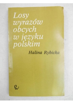 Losy wyrazów obcych w języku polskim