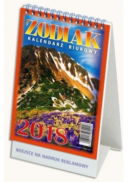 Kalendarz biurowy 2018 Zodiak mix wzorów