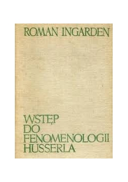 Wstęp do fenomenologii Husserla