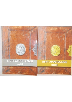 Listy apostolskie,część I i II