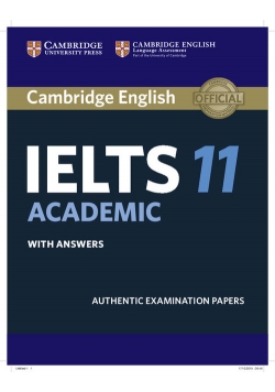 Cambridge IELTS 11 Academic Student's Book with Answers