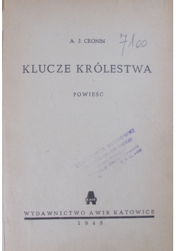 Klucze królestwa , 1948 r.