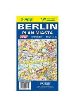 Berlin plan miasta 1:30 000