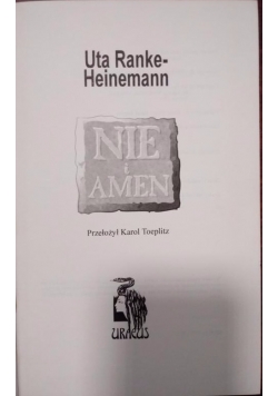 Nie i Amen