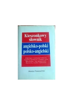 Kieszonkowy słownik angielsko- polski polsko- angielski