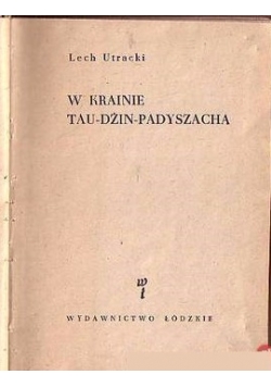 W krainie Tau-Dżin-Padyszacha