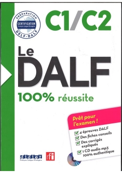 DALF C1/C2 100% reussite Książka + płyta MP3