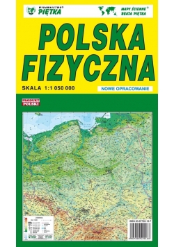 Polska fizyczna 1:1 050 000