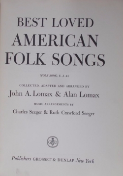 Best loved American folk songs, 1947 r.