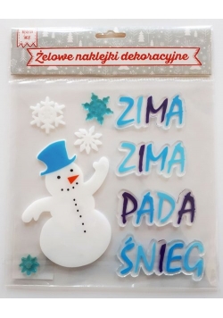 Naklejki żelowe Zima