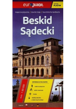 Beskid Sądecki mapa turystyczna