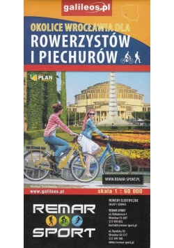 Okolice Wrocławia dla rowerzystów i piechurów 1:60 000