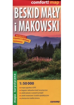 Beskid Mały i Makowski comfort! map mapa turystyczna 1:50 000