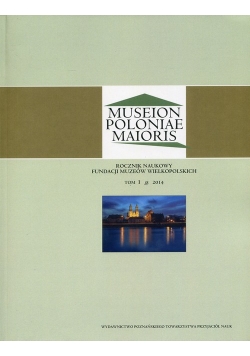 Museion Poloniae Maioris Tom 1 2014