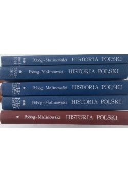 Historia Polski, zestaw 5 książek