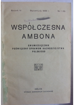 Współczesna Ambona, 1949r.