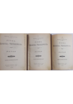 Potop tom tom I-III, 1908 r.