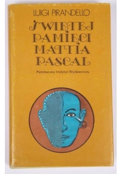 Świętej pamięci Mattia Pascal