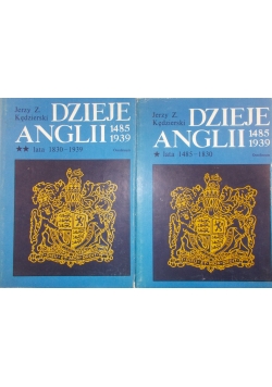Dzieje Anglii TOM I, II