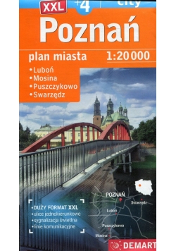 Poznań Plus 4 Plan miasta 1:20 000