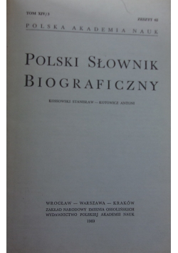 Polski słownik biograficzny