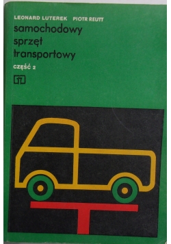 Samochodowy sprzęt transportowy  II