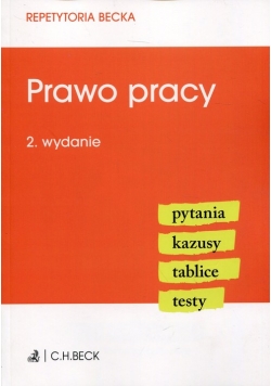 Prawo pracy Repetytoria Becka