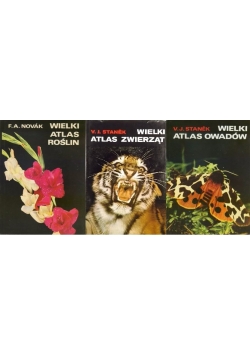 Wielki Atlas - zestaw 3 książek