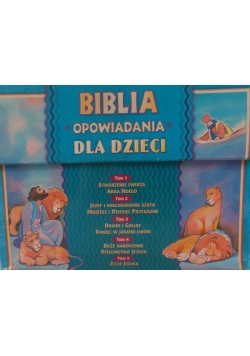 Biblia opowiadania dla dzieci , zest. 5 książek