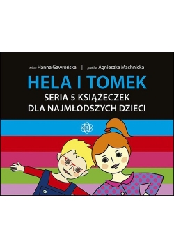 Hela i Tomek Seria 5 książeczek dla najmłodszych dzieci