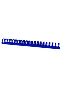 Grzbiety do bindowania Office Products A4 plastikowe 50 sztuk niebieskie