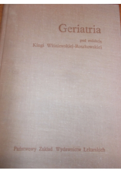 Geriatra pod redakcją Kingi Wiśniewskiej-Roszkowskiej