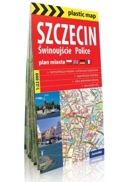 Szczecin Świnoujście Police Plan miasta 1:22 000