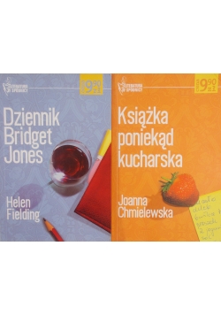 Książka poniekąd kucharska/ Dziennik Bridget Jones