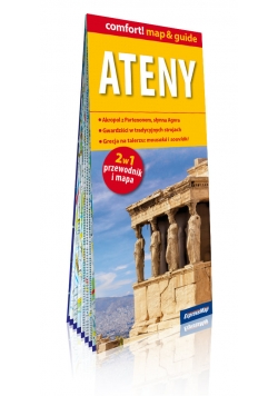 Ateny comfort! map&guide 2w1 przewodnik i mapa